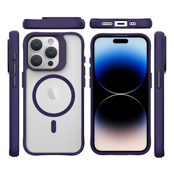 Magnetisk MagSafe Skal iPhone 16 Pro Max Lilla