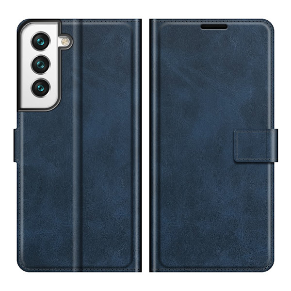 Leather Wallet Samsung Galaxy S22 Plus Blue