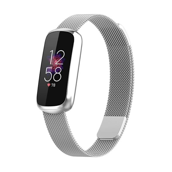 Milanese Loop Armband Fitbit Luxe Silver