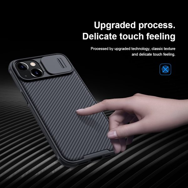 Nillkin CamShield Skal iPhone 13 Sort