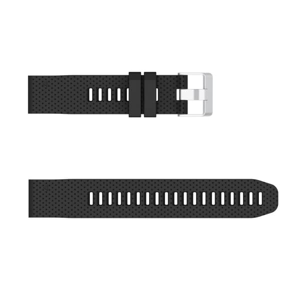 Silikonarmbånd Garmin Fenix 7S Sort