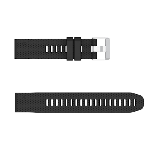 Silikoniranneke Garmin Fenix 7S Musta