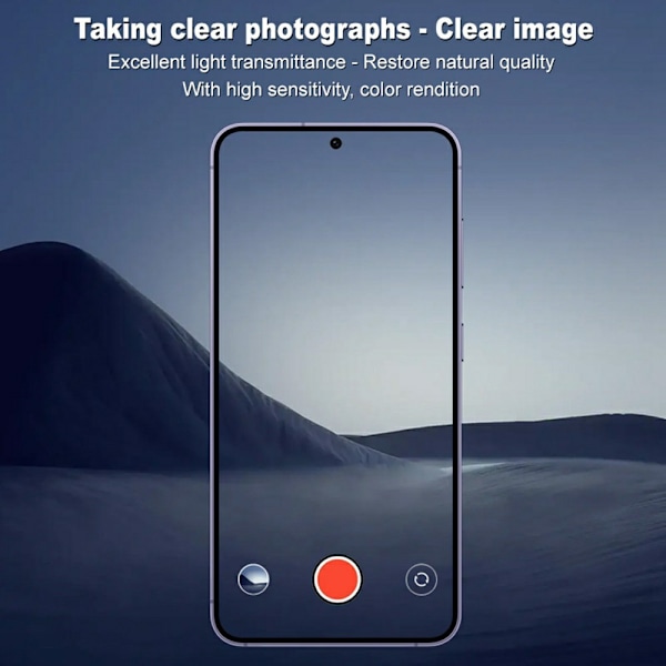 Imak Härdat Glas Linsskydd Samsung Galaxy S25 Plus Transparent