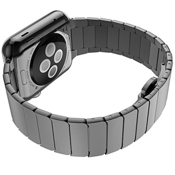 Musta Apple Watch 38/40/41 mm:n linkkiranneke