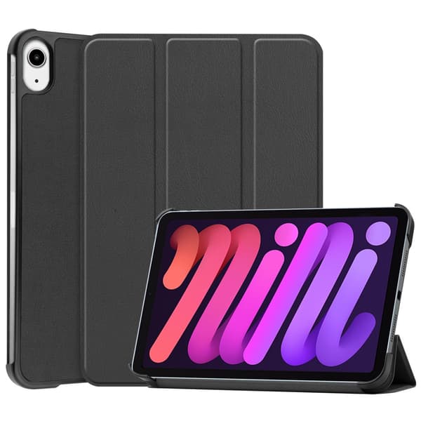 iPad Mini 7th Gen (2024) Etui Tri-fold Sort