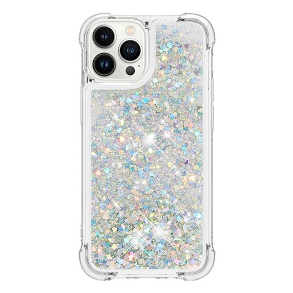 Glitter Bling TPU Case iPhone 14 Pro Max Silver