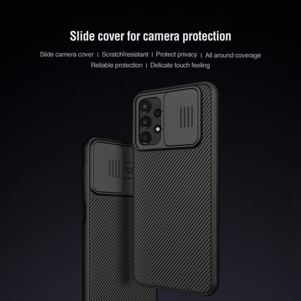 Nillkin CamShield Skal Samsung Galaxy A13 Sort