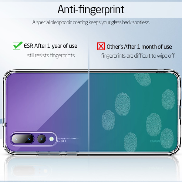ESR Mimic Glas Case Huawei P20 Clear