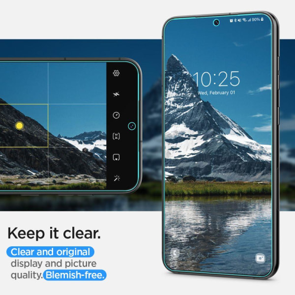 Spigen Neo Flex -näytönsuoja Samsung Galaxy S23 2-pakkaus