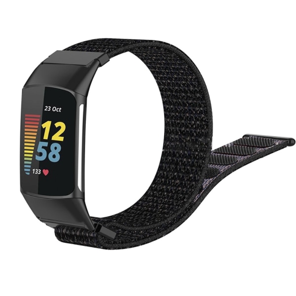 Nylonarmbånd Fitbit Charge 6 Sort