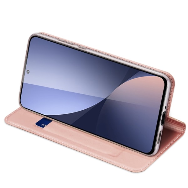 Dux Ducis Skin Pro Læder Taske Xiaomi 12 Pink