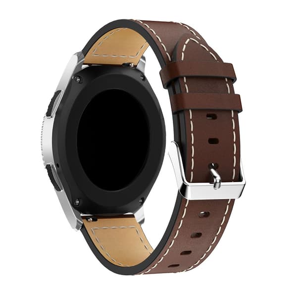 Klassisk læderrem Garmin Vivoactive 4 Brun