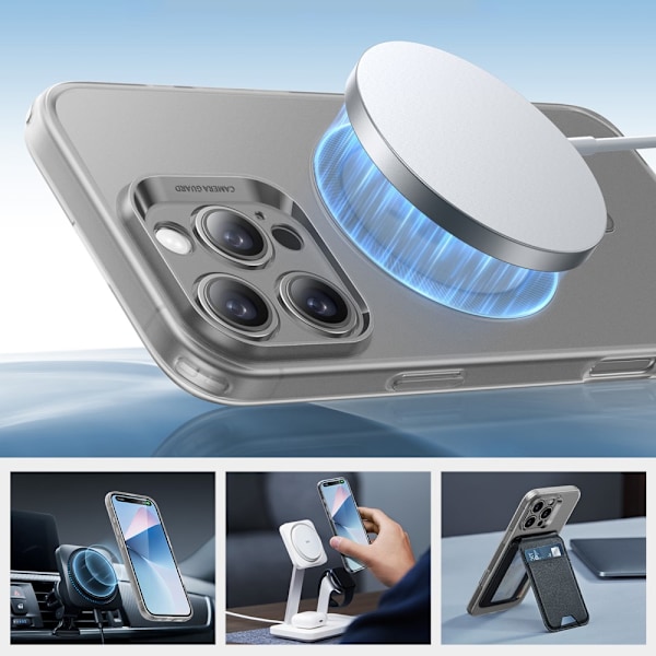 ESR Project Zero MagSafe Case iPhone 16 Pro Max Frosted Grey