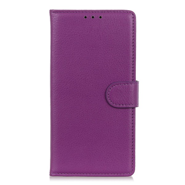 Matkapuhelinkuori Nahkainen Samsung Galaxy S21 Plus Purple
