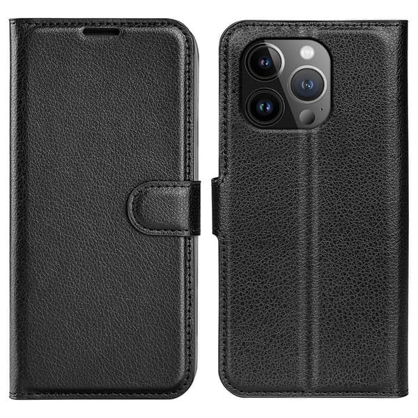 Mobilcover iPhone 15 Pro Sort