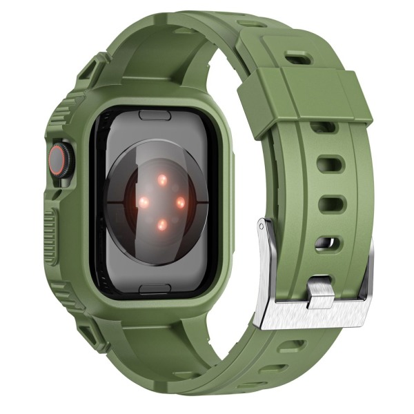 Apple Watch Ultra 49mm Stødsikkert Cover + Rem Grøn