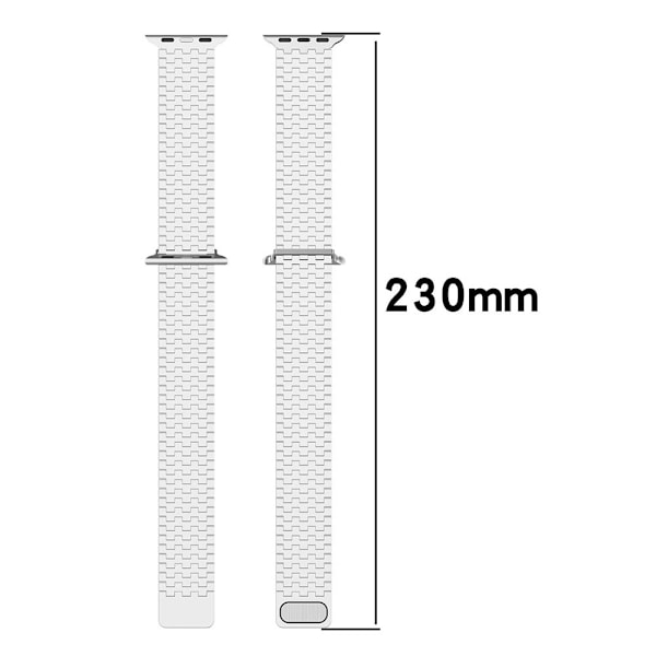 Magnetiskt Metallarmband Apple Watch 38/40/41 mm Silver