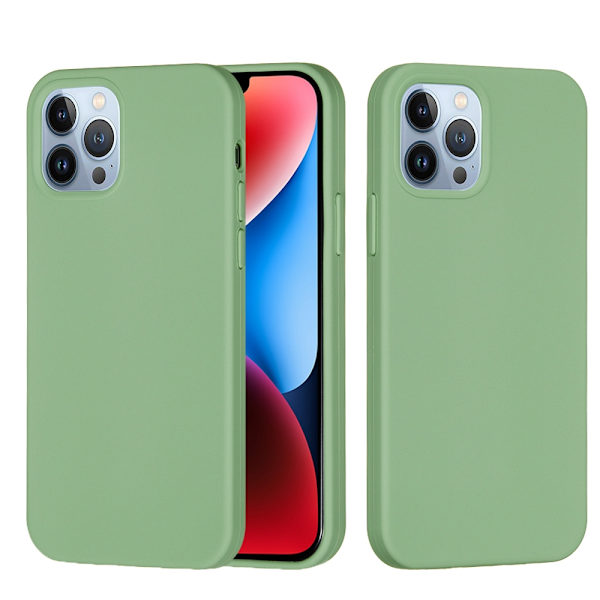Silikonikuori iPhone 15 Pro Max Vihreä