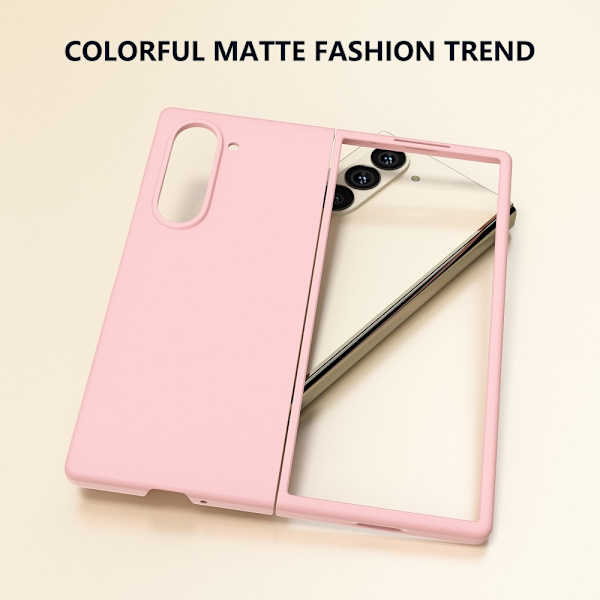 Hårdskal Gummerat Samsung Galaxy Z Fold 6 Rosa