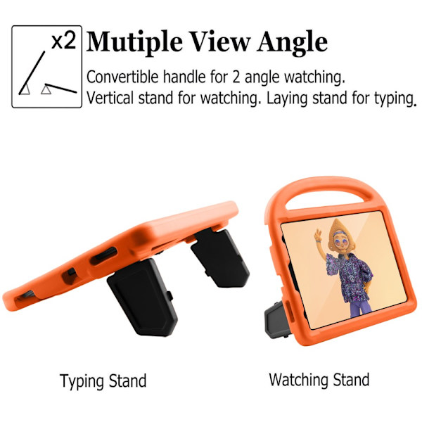 Skal EVA iPad Air 10.9 5th Gen (2022) Orange