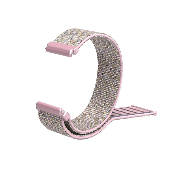 Nylonrem til Fitbit Versa/Versa 2 Rosa