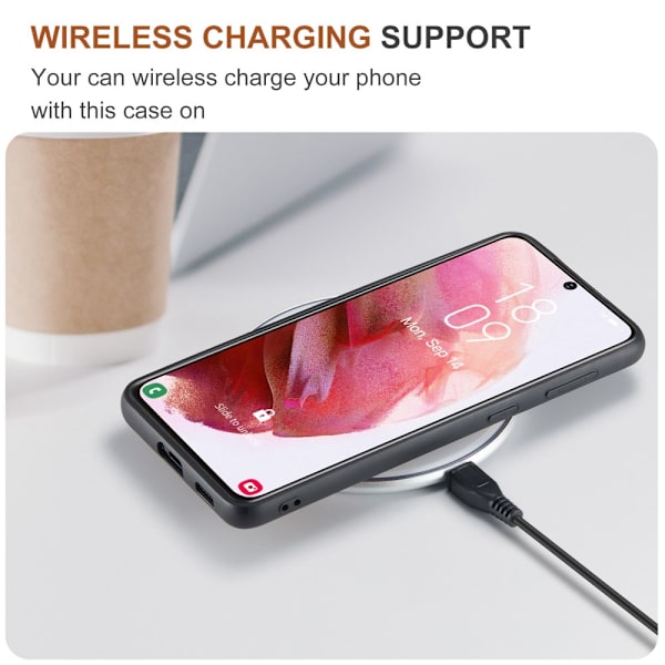 DG.MING 2 in 1 Magnetic Card Slot Case Samsung Galaxy S23 Black