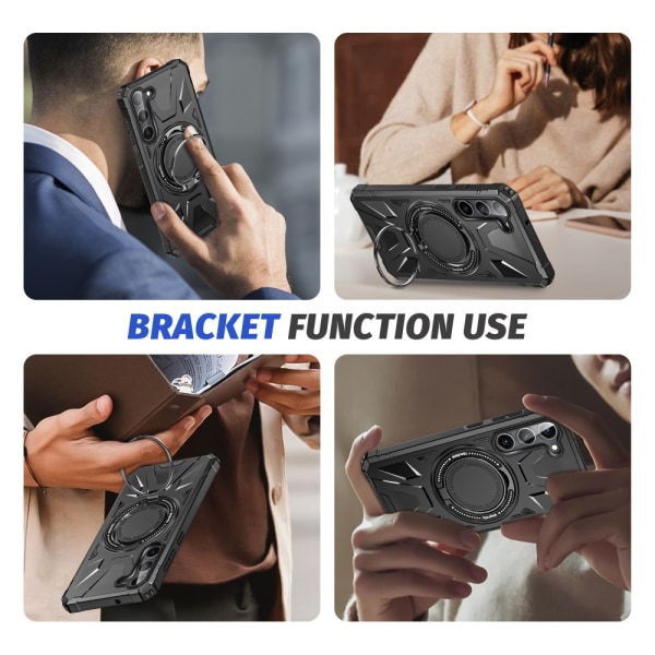 Hybrid Cover Samsung Galaxy S24 MagSafe Ring Sort