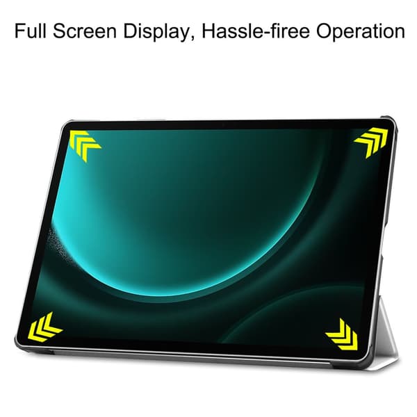 Samsung Galaxy Tab S9 FE Plus -kotelo Tri-fold Kissa