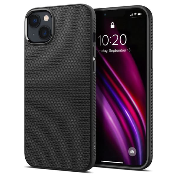 Spigen iPhone 14 Plus -kuori Liquid Air Black