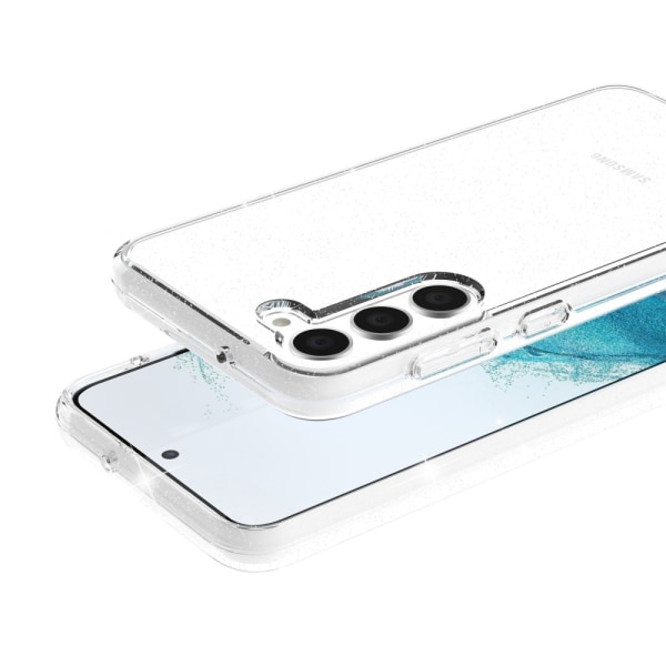 Samsung Galaxy S23 Skal Glitter Transparent