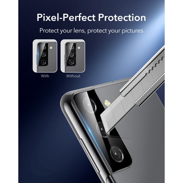 ESR Full Cover Lens Protector Samsung Galaxy S21 2 Pack