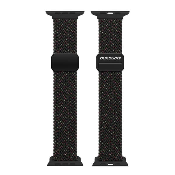 Dux Ducis Elastic Nylon Woven Strap Apple Watch 41mm Series 9 Bl