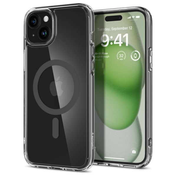 Spigen Ultra Hybrid MagSafe Case iPhone 15 Graphite