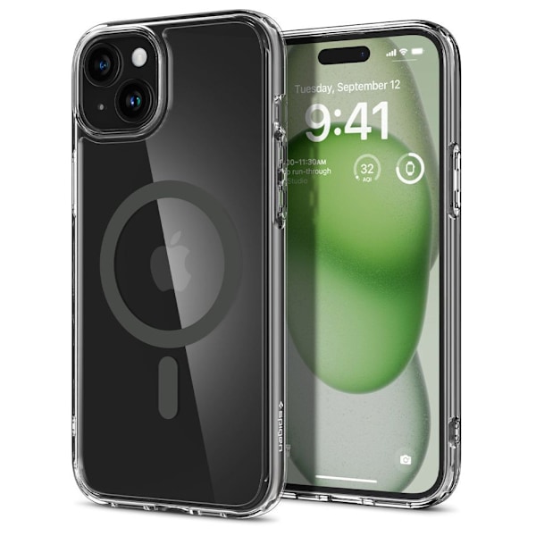 Spigen Ultra Hybrid MagSafe Cover iPhone 15 Grafit