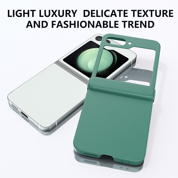 Hårdskal Gummerat Hinge Protection Samsung Galaxy Z Flip 6 Grön