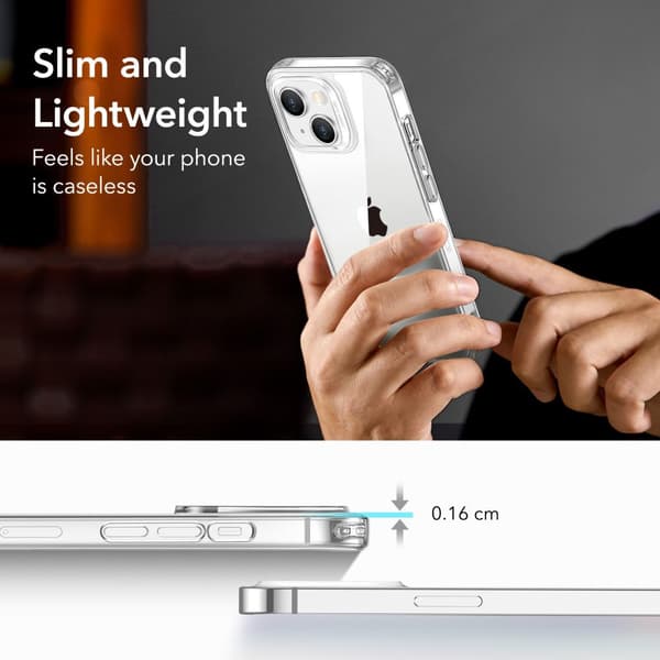 ESR Project Zero Skal iPhone 14 Plus Transparent