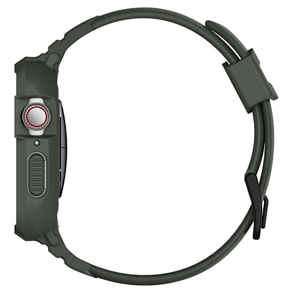 Spigen Apple Watch 44/45mm Rugged Armor Pro -kuori, Military Green