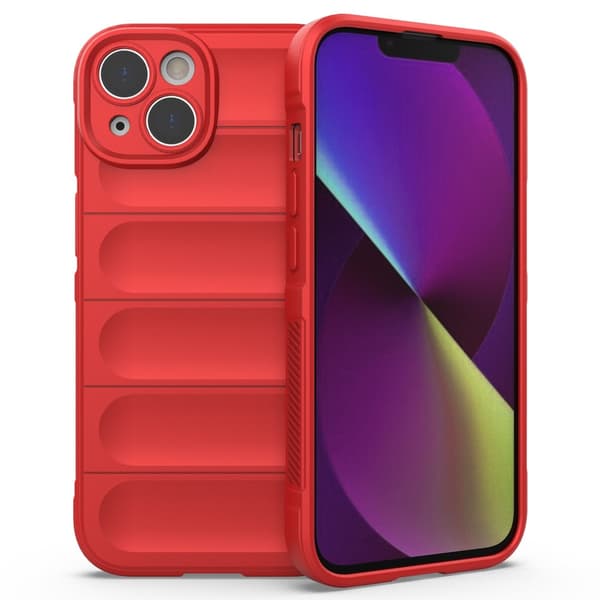 Stødsikkert cover til iPhone 14 Plus i rød