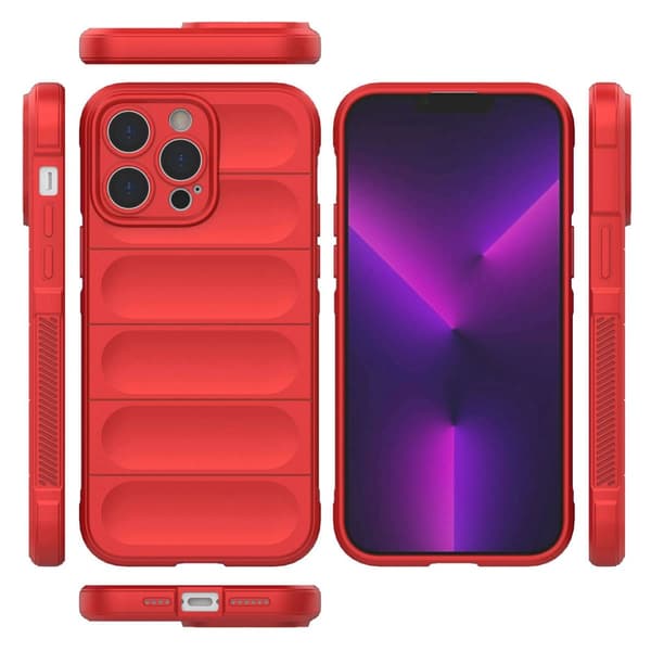 Drop-Proof Skal iPhone 14 Pro Max Röd