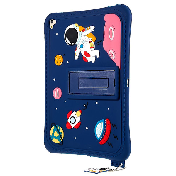iPad 9.7 6. sukupolvi (2018) -kotelo Astronaut -telineellä, sininen