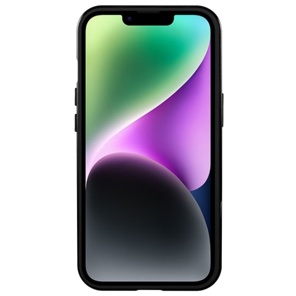 Magnetisk Skal Hærdet Glas iPhone 15 Plus Sort