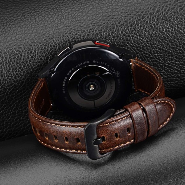 Dux Ducis Läderarmband Samsung Galaxy Watch 6 44mm Brun