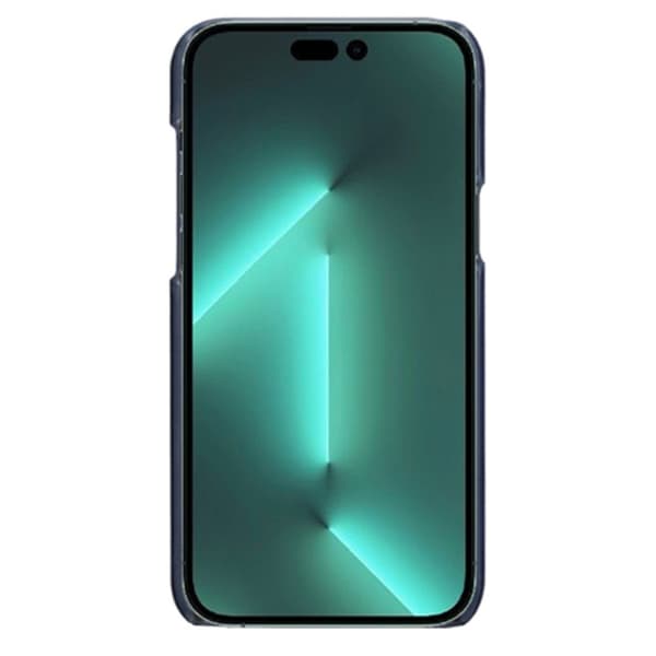 Läderskal Med Kortfack iPhone 14 Pro Blå