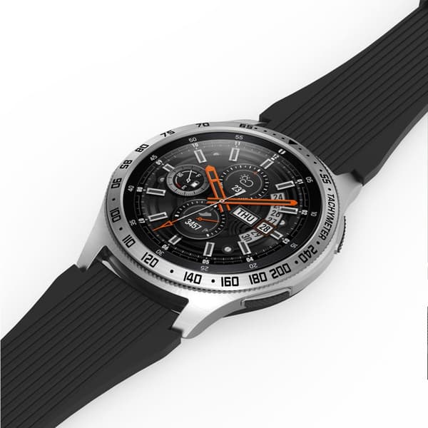 Bezel Ring Galaxy Watch 46mm Silver/Svart