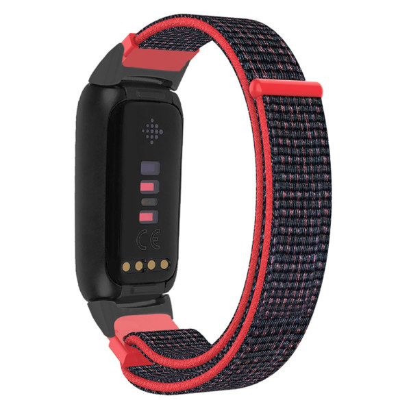 Nylonarmbånd Fitbit Luxe Rød