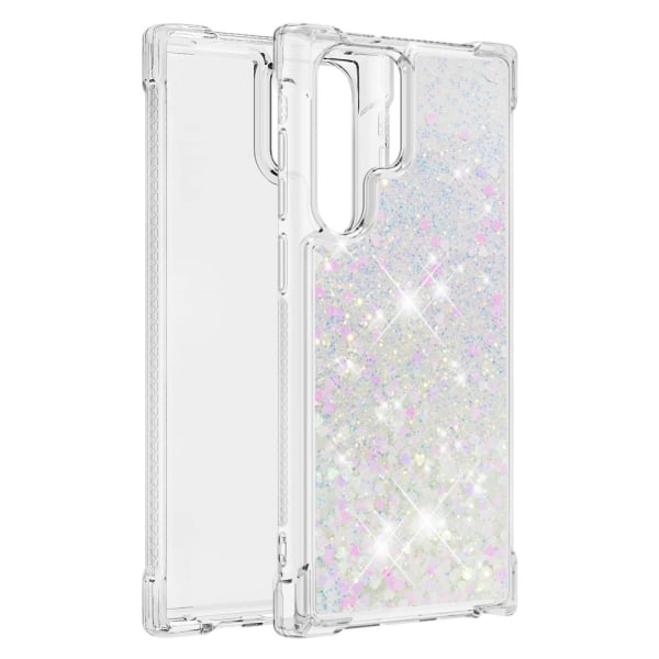 Glitter Bling TPU Case Samsung Galaxy S22 Ultra Silver