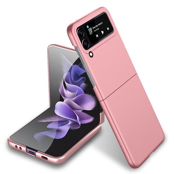 Gummerat Skal Samsung Galaxy Z Flip 4 Rosa