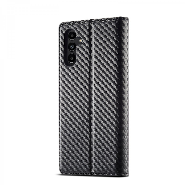 LC.IMEEKE Plånboksfodral Samsung Galaxy A15 Kolfibertextur