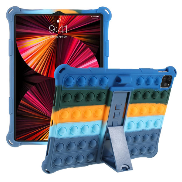iPad Pro 11 1. generation (2018) Shell Pop It Fidget Multi Blue