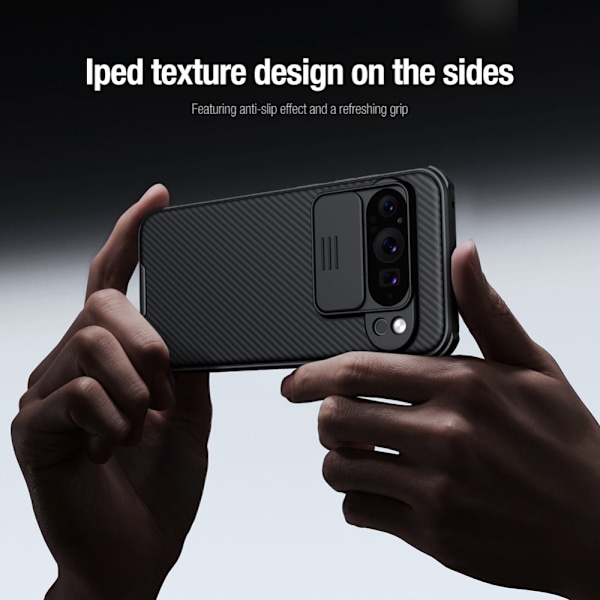 Nillkin CamShield Kotelo Google Pixel 9 Pro XL Musta